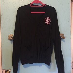 Delta Zeta Greek letter cardigan